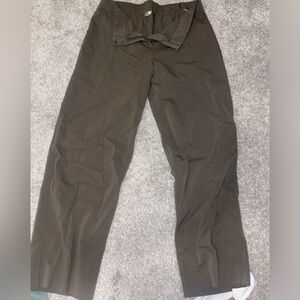 Khaki/Green Parachute Pants